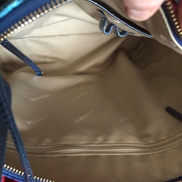 Brahmin leather handbag and matching wallet - Picture 4 of 6